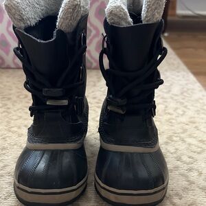 Sorel Black Waterproof Boots